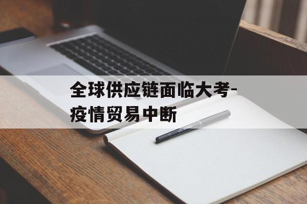 全球供应链面临大考-疫情贸易中断