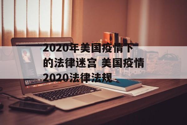 2020年美国疫情下的法律迷宫 美国疫情2020法律法规